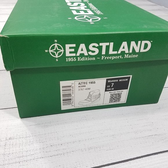 Eastland Aztec 1955 Fringe Moccasin Ankle Bootie Womens Size 7 - Acorn - Picture 7 of 7